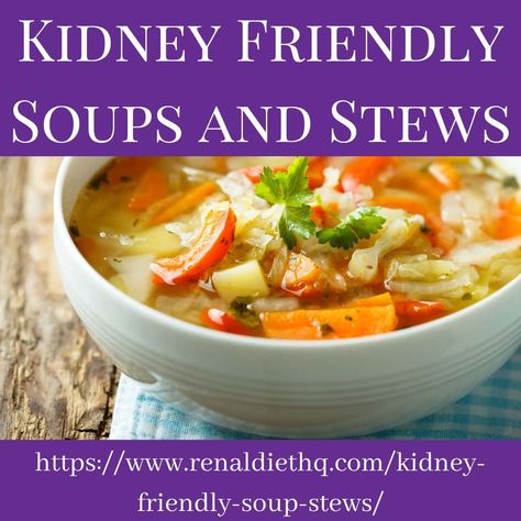 Renal Friendly Recipes, Davita Recipes, Renal Recipes, Kidney Healthy Foods, Kidney Diet Recipes, Ckd Recipes, Kidney Friendly Recipes Renal Diet, Food For Kidney Health, Low Potassium Recipes