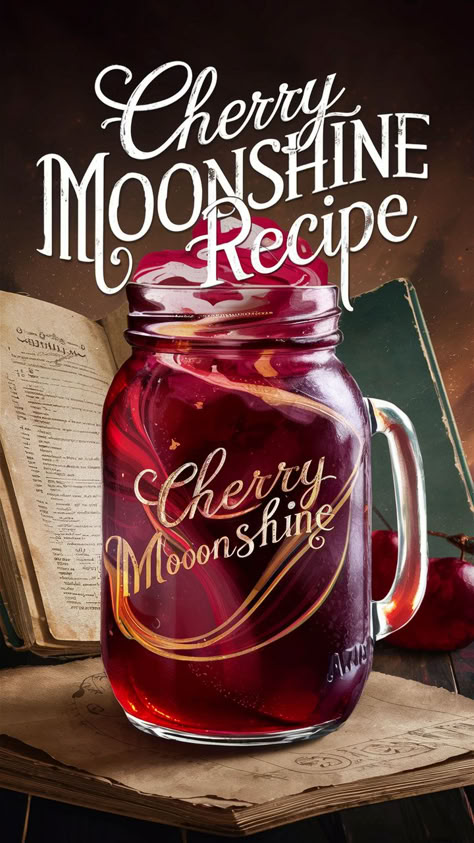 Crafting A Cherry Moonshine Recipe: A DIY Journey from Orchard to Glass  Whether you’re a seasoned moonshiner or just curious about crafting your own spirited beverages, this guide is tailored just for you. Chemo Moonshine Recipe, Holiday Moonshine Recipes, Instant Pot Moonshine Recipes, Crockpot Moonshine Recipes, Peppermint Moonshine Recipe, Cherry Bounce Moonshine Recipe, Everclear Moonshine Recipes, Cherry Moonshine Recipe, Cherry Pie Moonshine Recipe