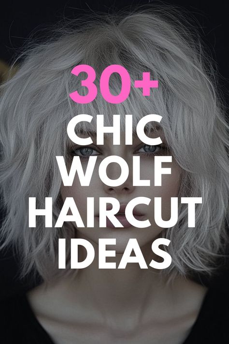 Silver Curly Wolf Haircut With Volume on a smiling woman with gray hair. Wolf Haircut Woman, Haircut Ideas For Short Hair, The Wolf Haircut, Haircut Ideas For Long Hair, Short Pixie Bob Haircuts, Best Short Hair, Ideas For Long Hair, Short Pixie Bob, Shag Cut