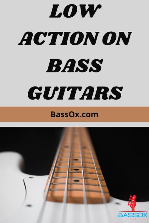 Bass guitar with low action with the caption: low action on bass Lead Guitar Lessons, Learn Bass Guitar, Bass Guitar Chords, Music Theory Guitar, Guitar Lessons Songs, Bass Guitar Lessons, Guitar Fretboard, Guitar Tech, Bass Guitarist