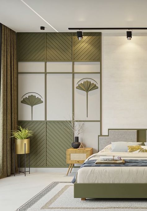 Back Panelling Designs Bedrooms, Woredrobe Design, Bed Panelling Modern, Bedroom Inspirations Indian, Ultra Luxury Bedroom, Bedroom Interior Design Modern Master, Interior Design Modern Bedroom, Bedroom Interior Design Modern, Bedroom Interior Design Ideas