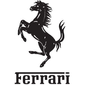 Ferrari Logo Ferrari Sign, All Car Logos, Horse Template, Car Symbols, Relaxed Fashion, Free Horses, Horse Logo, Wood Burning Patterns, Car Logo