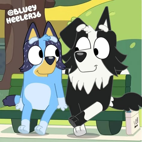 Bluey Mackenzie, Bluey Future, Bluey Pictures, Bluey Fanart, Bluey Bluey, Bingo Funny, Cartoon Dogs, Pusheen Cute, Bluey Bingo