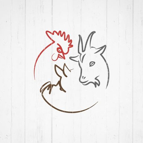 Goat Farm Logos: the Best Goat Farm Logo Images | 99designs Chicken Farm Logo Design Ideas, Goat Logo Design Ideas, Goat Farm Logo Design, Goat Farm Logo, Farm Logo Ideas, Goat Logo Design, Farm Logo Inspiration, Farm Logos, Animal Line Drawings