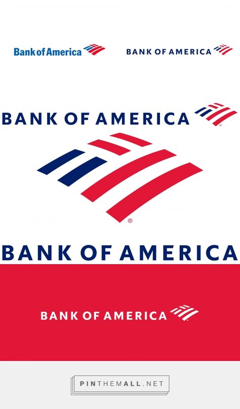 Brand New: New Logo for Bank of America by Lippincott - created via https://pinthemall.net Fake Bank Of America Account Balance, Bank Of America Logo, Bank Of America App, Bank Of America Card, Inside Bank Of America, International Bank, Money Template, Banks Logo, How To Get Clients