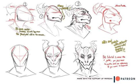 Dnd Dragonborn, London October, Draw Faces, Drawing Lesson, Dragon Sketch, Characters Inspiration Drawing, Drawing Book, Concept Art Drawing, Dragon Drawing