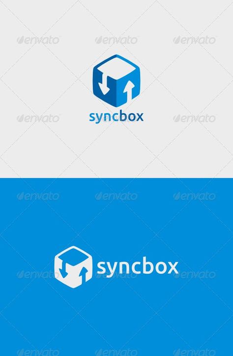 Sync Box Logo — Vector EPS #cloud computing #cloud Storage Logo Design, Sync Logo, Storage Logo, Spiritual Branding, Logo Arrow, Nest Logo, Logo Service, Drop Logo, App Interface Design