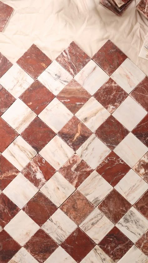 Marble Tiles | Marble Tile Bathroom, Kitchen in USA | Castelli Marble Italian Tile Bathroom, Red Marble Floor, Italian Marble Bathroom, Art Deco Floor Tiles, Unique Tile Floor, Ceramic Tiles Floor, Honed Marble Floor, White Marble Tile Floor, Marble Tile Kitchen