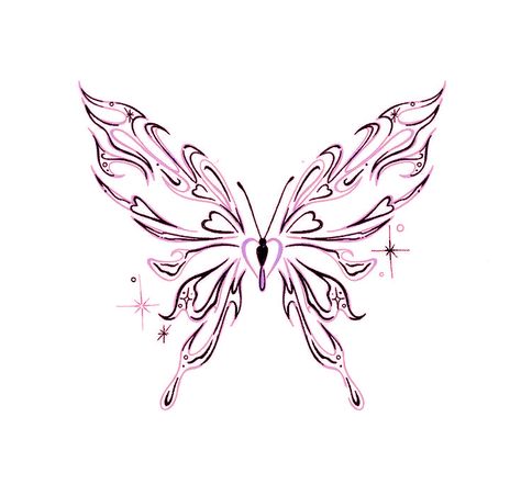 Butterfly Tattoo Stencil, Sigil Tattoo, Small Pretty Tattoos, Cute Little Tattoos, Cute Tiny Tattoos, Stylist Tattoos, Tattoo Style Drawings, Cute Tattoos For Women, Discreet Tattoos