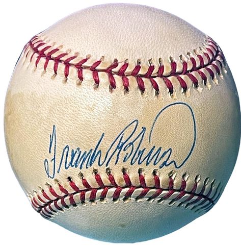 ∀ Frank Robinson signed Official Rawlings ROAL American League Baseball toned- COA: Vendor: athlonsportscollectibles Type: Price: 87.99 Frank Robinson signed Official Rawlings ROAL American League Baseball toned- COA 👉 shrsl.com/4fuj5 👈 #Autographs #CardTrader #CardBreaks #CollectorsUnite #CardCollecting Frank Robinson, Marketing On Instagram, Sports Cards, Autograph, Baseball, Marketing, In This Moment, Signs, Sports