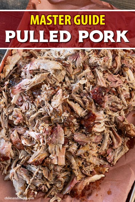 🔥Get ready to master the process for Smoked Pulled Pork, entering a world of crispy smoked bark and succulent, melt-in-your-mouth juicy meat. And the best part? The epic platter of meat requires minimal effort, allowing you more time to sit back and chill with your family. Pulled Pork Smoker Recipes, Pulled Pork Wrap, Smoked Pork Shoulder, Paleo Pork, Smoked Pulled Pork, Bbq Seasoning, Smoked Food, Homemade Pickles, Sweet Heat