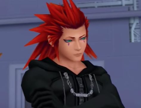 Saix Kingdom Hearts Icon, Kingdom Hearts Aesthetic Icon, Roxas Icon Kingdom Hearts, Axel Kingdom Hearts Icon, Kingdom Hearts Riku Icon, Axel Kingdom Hearts Pfp, Kingdom Hearts Axel, Kingdom Hearts Nobody, Reno Sinclair