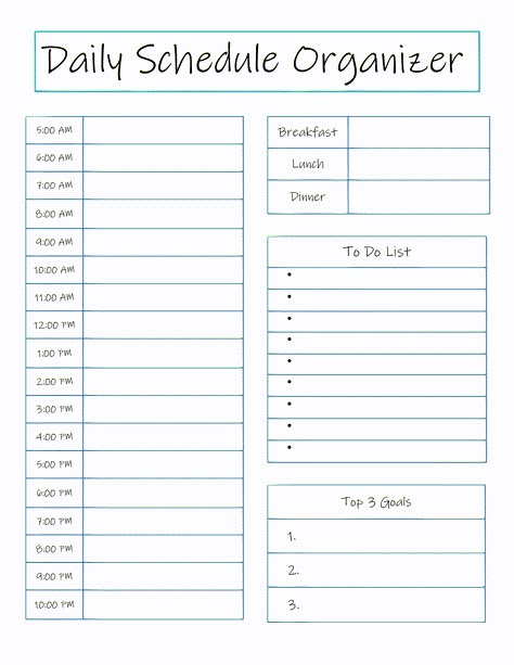 Hourly Daily Planner, Homeschool Lesson Planner, Planner For Students, Daily Calendar Template, Meal Planner Printable Free, Daily Planner Printables Free, Weekly Planner Free Printable, Daily Planner Hourly, Free Daily Planner