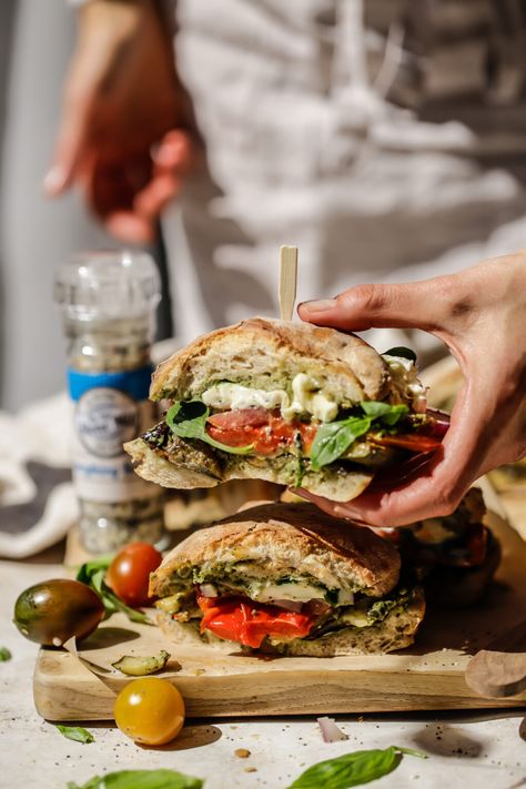 Everything bagel ciabatta sandwich – Life in the South Ciabatta Bread Sandwich, Ciabatta Sandwich, Christmas Sandwiches, Pesto Mayo, Hog Roast, Buffalo Mozzarella, Bagel Sandwich, La Brea, Ciabatta Bread