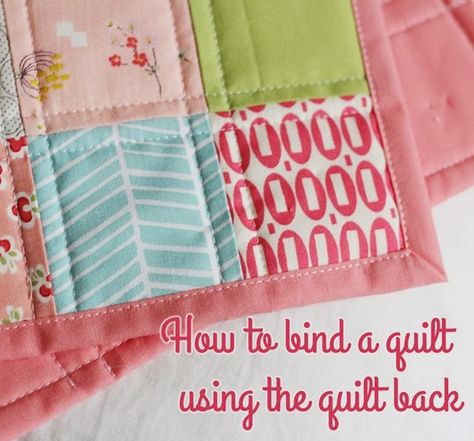 Binding a quilt with the quilt back | Cluck Cluck Sew Machine Binding A Quilt, Bind A Quilt, Quilt Binding Tutorial, Cluck Cluck Sew, Sewing Binding, Binding Tutorial, Quilt Binding, Doll Quilt, Diy Quilt