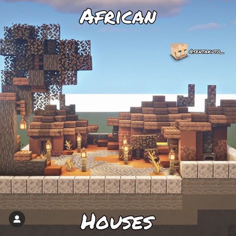 Houses Black And White, Minecraft Build House, Minecraft Shaders, Houses Black, African House, Minecraft Farm, Minecraft House Tutorials, Minecraft Castle, Minecraft Medieval