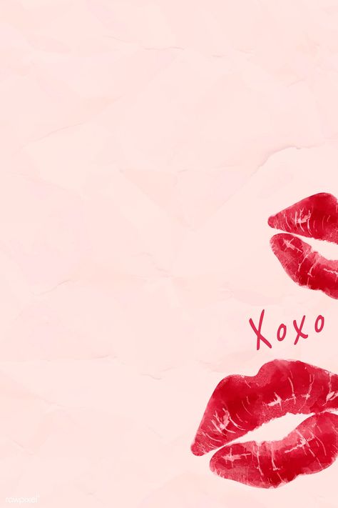 Red lipstick kiss on wrinkled paper background vector | premium image by rawpixel.com / Kappy Kappy Wrinkled Paper Background, Lip Background, Blue Fabric Texture, Red Lipstick Kisses, Wrinkled Paper, Free Doodles, Lip Wallpaper, Balloon Background, Karma Yoga