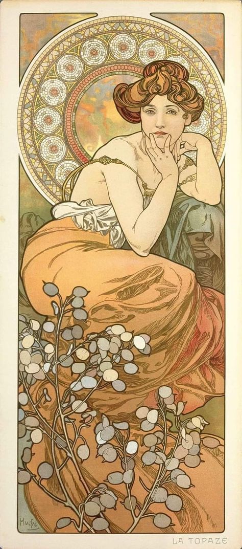 Art Nouveau Photography, Art Neauveau Woman, Mucha Flowers, Mucha Dance, Illustrated People, Mucha Art, People Inspiration, Art Nouveau Illustration, Retro Inspiration