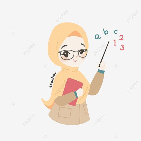 cute,hijab,muslimah,woman,girl,profesional role,job,occupation,teacher,cartoon,hand drawn,kartun muslimah,girl clipart,teacher clipart,cute clipart,cartoon clipart,woman clipart,job clipart,occupation clipart,hijab clipart Hijab Teacher Cartoon, Muslimah Teacher Cartoon, Muslimah Cartoon Art Cute, Guru Anime, Cute Teacher Cartoon, Teachers Cartoon, Green Circle Logo, Hijab Clipart, Teacher Drawing