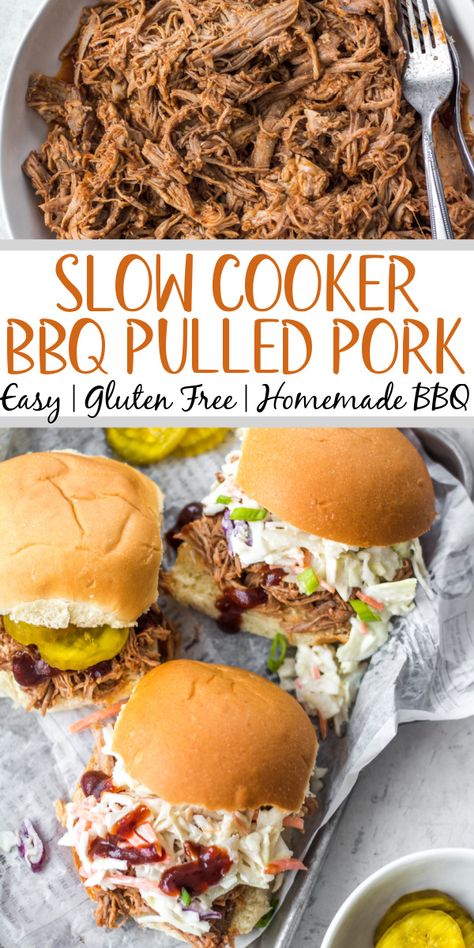 Crockpot Protein, March Meals, Slow Cooker Bbq Pulled Pork, Pulled Pork Dinner, Pulled Pork Crock, Bbq Pulled Pork Slow Cooker, Pregnancy Meals, Bbq Pulled Pork Recipe, Crock Pot Pulled Pork Recipe