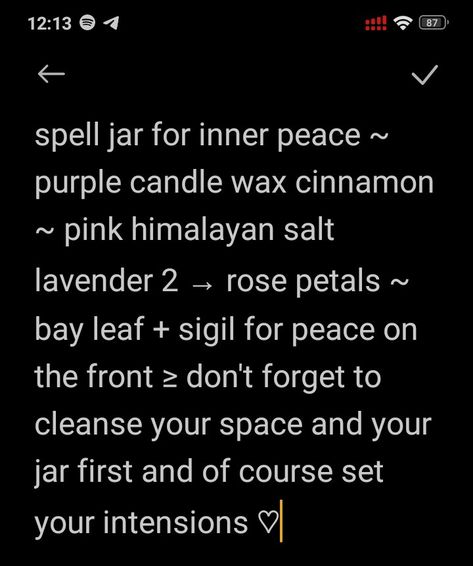 Inner Peace Spell Jar, Inner Peace Spell, Peace Spell Jar, Peace Spell, Purple Candle, Purple Candles, Spell Jar, Witchy Things, Himalayan Pink Salt