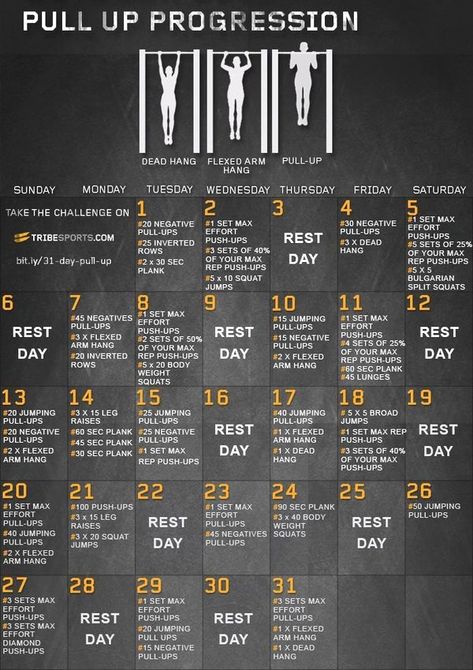 Pull Up Progression, Rest Quotes, Pull Up Challenge, Crossfit Workouts, Fitness Bodybuilding, Bench Press, Calisthenics, Weights Workout, Bodyweight Workout