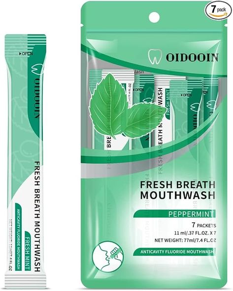 Amazon.com: Travel Size Mouthwash Individual Mini Mouthwash for Fresh Breath,for After Meals, Hotels Portable Travel Mouthwash Bulk (Pack of 7) : Health & Household Mini Mouthwash, Travel Mouthwash, Travel Checklist, Mouthwash, Portable Travel, Oral Care, Travel Size, Glow Up?, Travel Size Products