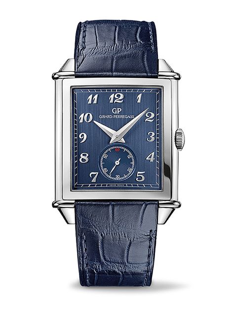 Ticking the Blues: 2 New Girard-Perregaux Watches With Blue Dials Square Watches, Ulysse Nardin Watches, Chopard Watch, Girard Perregaux, Latest Watches, High End Watches, Blue Watches, Vintage Watches For Men, Watches Unique