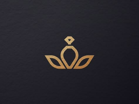 Perfume Logo design - Gold by MrwProduction Logo Perfume Design, Perfume Brand Logo, Perfume Logo Design, Fragrance Logo, Toko Parfum, Jewelry Brand Logo, Graphic Designer Branding, Coffee Shop Logo Design, Perfume Logo