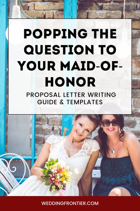 Popping the 'other' question – "Will you be my maid of honor?" – can be equally momentous. Master the art of composing a heartfelt and memorable proposal letter with these 6 customizable templates, designed to capture your emotions and strengthen your sisterly bond. #MaidOfHonorProposal #SpecialAsks #TemplatesToInspire Maid Of Honor Proposal Quotes, Sister Maid Of Honor Proposal Quotes, Maid Of Honor Proposal Letter, Moh Proposal, Proposal Quotes, Couple Getting Married, Proposal Letter, Writing Introductions, Be My Maid Of Honor