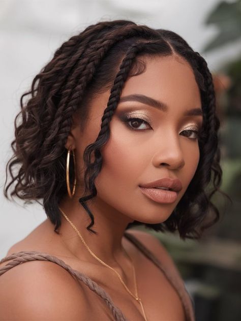 Discover 25 Easy and Stylish Braid Hairstyles for Black Women in 2024: Quick and Long Braids for Every Occasion Trendy Braid Hairstyles, Meghan Markle Plastic Surgery, Loose Twists, Braid Hairstyles For Black Women, Fall Haircut, Braided Bob, Quick Styles, Fall Hair Cuts, Loose Braids