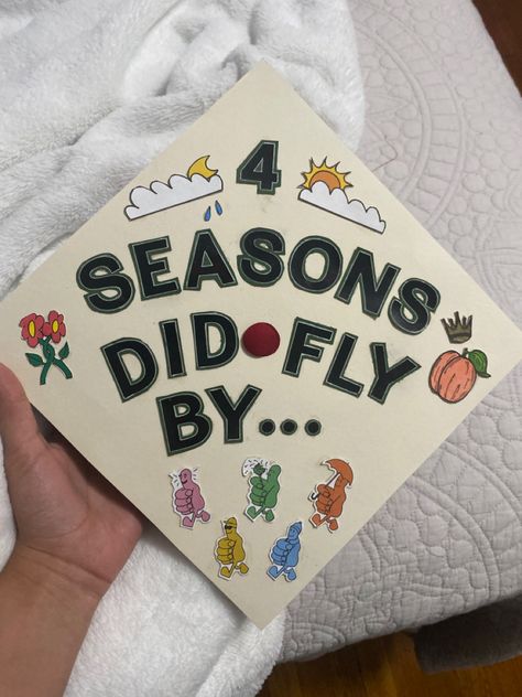 Rex Orange County Graduation Cap, Pretty Grad Cap Ideas, Tyler The Creator Grad Cap, Grad Cap Inspo Aesthetic, Tyler The Creator Graduation Cap, 2enior Ye4r, Diy Grad Cap, Funny Graduation Caps, Iphone Setup