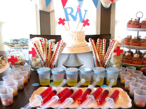 nursing school graduation party - Bing Images Nurse Grad Parties, Medical Party, Doctor Party, Nursing School Graduation Party, Nurse Party, Pinning Ceremony, Graduation Party Ideas, Nursing Pins, Nursing School Graduation