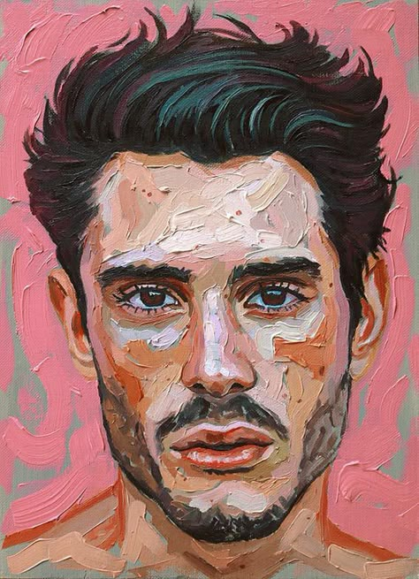 Diego Barrueco, Painting Man, Oil Portraits, Art Alevel, Portraiture Art, Oil Painting Inspiration, Man Face, Portrait Paintings, A Level Art