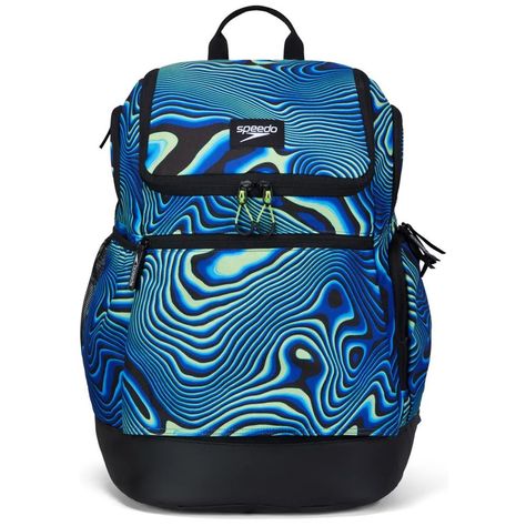 Speedo Teamster 2.0 Rucksack 35L, Teamster Backpack Swirly Whirly, Swim Bag, Swimming Backpack Speedo Swim Bag, Swim Bag, Poolside Fashion, Trendy Backpacks, Swimming Bag, Stylish Backpacks, Hobart, Buy Now Pay Later, Canberra