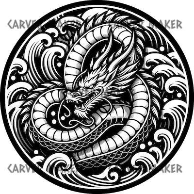 Shen Long Tattoo, Dragon Png, Majestic Dragon, Dragon Designs, Print Design Art, Tattoo Lettering Fonts, Photo Logo Design, Laser Art, Black And White Sketches