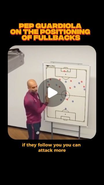 Kelvin Sevor on Instagram: "Pep Guardiola on full back positioning in attack

#football #soccer #coach #footballcoach #coaching #coachingdrills #tactics" Soccer Tactics, Football Tactics, Soccer Coach, Soccer Coaching, Pep Guardiola, Football Coach, Football Soccer, Coaching, Soccer