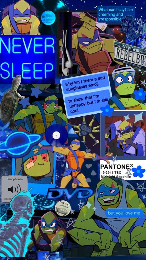 Tmnt Wallpaper, Turtles Forever, Turtle Wallpaper, Tmnt Leo, Turtley Awesome, Ninja Turtles Funny, Ninja Turtles Artwork, Iphone Wallpaper Hipster, Tmnt Artwork