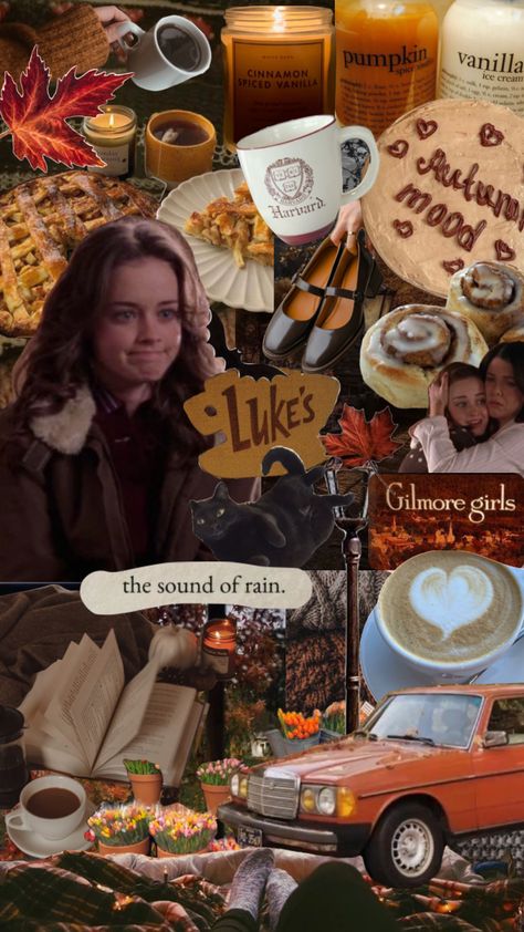 Chilton Gilmore Girls, Gilmore Girls Seasons, Girls Wallpaper, Fall Mood Board, Rory Gilmore, We Fall In Love, Autumn Cozy, Autumn Aesthetic, Fall Wallpaper