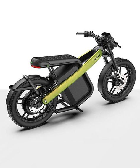 the brekr electric moped has dual batteries and 100 miles of range Electric Moped Scooter, Ebike Electric Bicycle, Paint Bike, Electric Bike Kits, Electric Moped, Мотоциклы Cafe Racers, Electric Motorbike, Best Electric Bikes, Motorbike Design