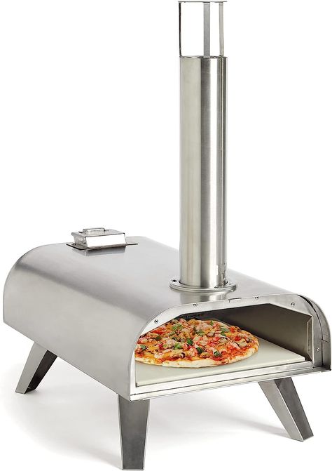 -9% £149.99 RRP: £164.99 From £25.90 x 6 months (Total interest cost: £5.38) with 12.2% APR Choose Instalments at checkout to spread the cost. Subject to financial status. Amazon is the credit broker. Tabletop Pizza Oven, Oven Baked Pizza, Best Outdoor Pizza Oven, Square Pizza, Oven Outdoor, Custom Pizza, Pizza Maker, Outdoor Oven, Outdoor Pizza Oven