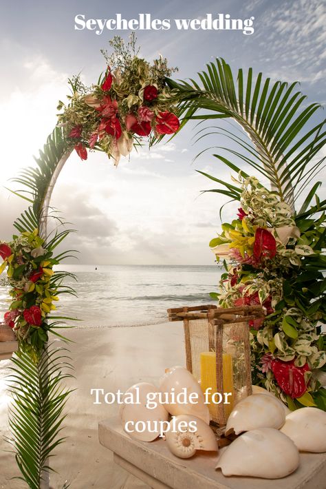 Seychelles Wedding Beach, Wedding Seychelles, Seychelles Wedding, Life Vision, Life Vision Board, Coast Wedding, Tropical Islands, Diy Wedding Decorations, Gold Coast