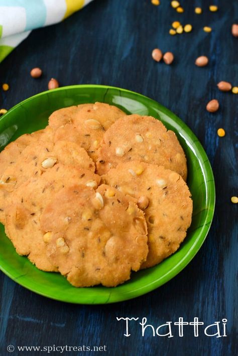 Thattai Recipe Thattai Recipe, Simple Baking Recipes, South Indian Snacks, Hot Chai, South Indian Recipes, Simple Baking, North Indian Recipes, Quick Recipes Snacks, Recipes Simple