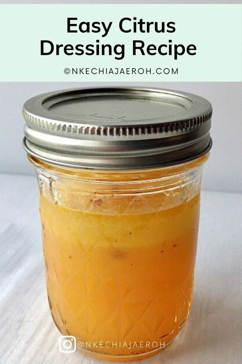 Salad Dressing Vinaigrette, Citrus Vinaigrette Dressing, Citrus Dressing Recipe, Orange Vinaigrette Dressing, Dressing Vinaigrette, Olive Oil Salad Dressing, Citrus Salad Dressing, Lemon Salad Dressings, Dressing Salad