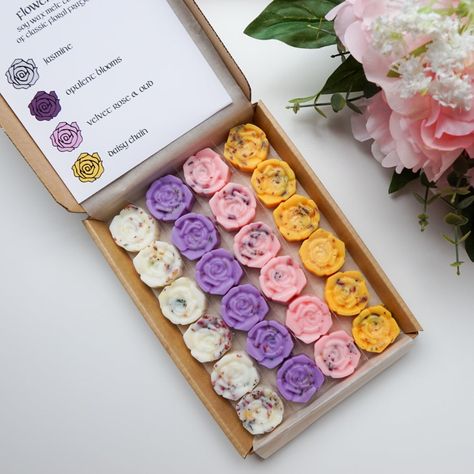 Wax Melt Gift Box Ideas, Wax Melt Ideas, Soy Wax Melts Diy, Candles Project, Wax Air Freshener, Candy Photography, Diy Wax Melts, Soy Melts, Candle Projects