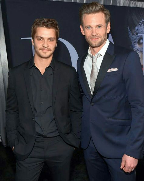 50 Shades Darker LA premier 2-2-2017  Luke Grimes as Elliot Grey and Eric Johnson as Jack Hyde Jack Hyde, Fifty Shades Cast, 50 Shades Darker, Gangster Films, Luke Grimes, Eric Johnson, My Universe, Fifty Shades Freed, Fifty Shades Darker