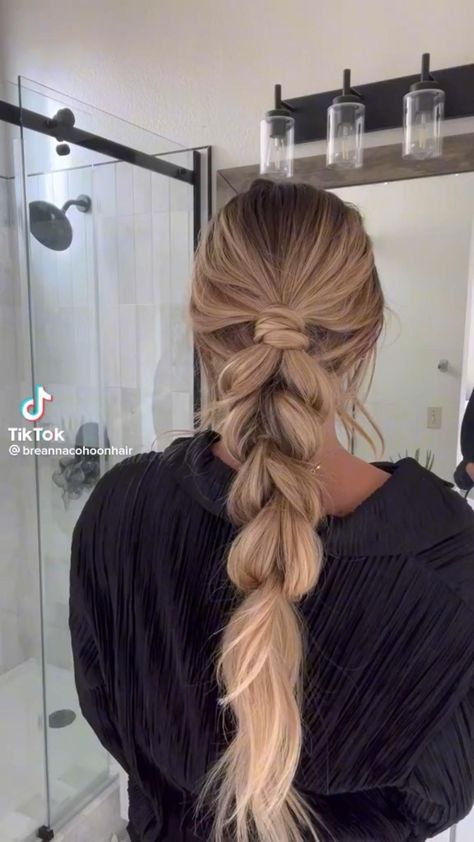 Breanna Cohoon Hair, Hair By Breanna, Low Pony Braid Hairstyles, Prom Hairstyles For Shoulder Length, Hairstyles For Shoulder Length, Hairstyles For Shoulder Length Hair, Hair Styles For Long Hair, Styles For Long Hair, Messy Braids