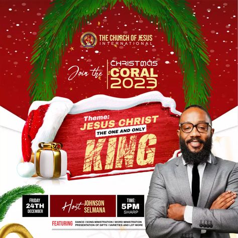 Christmas Carol Flyer Design, Christmas Service Flyer, Carol Flyer Design, Christmas Carol Flyer, 31st Night, Sunday Service Flyer, Apostle Paul, Christmas Service, Church Poster Design