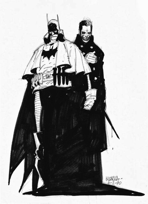 Gotham By Gaslight, Batman And The Joker, Mike Mignola Art, Der Joker, Gotham Batman, Batman Stuff, Batman Poster, Mike Mignola, Univers Dc