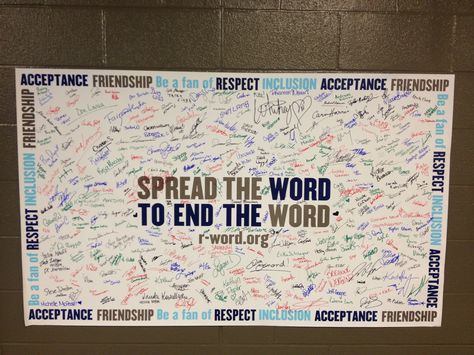 Spread the word to end the word 2013. Working towards eliminating the "r-word" from societies vocabulary. Take the pledge at r-word.org! Friend Aesthetic, R Words, Illustration Art Kids, Special Olympics, School Project, Art Kids, Special Needs, School Projects, Special Education